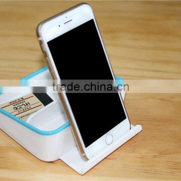 Fashion Creative Desktop Storage Bracket Lazy Office Flat Panel Multifunction Phone Holder Portable Universal Mobile Phone Stand