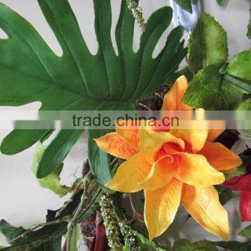 SD800831Plastic Christmas Decoration/garland-flower Plants With Phoenix Tree Leaf photo-4