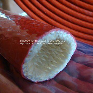 Silicone Fiberglass Fire Sleeve photo-3
