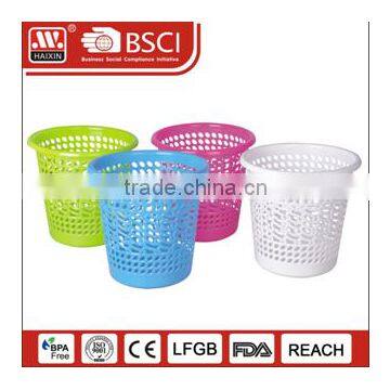 Haixing popular plastic waste basket for kitchen 6L/8L