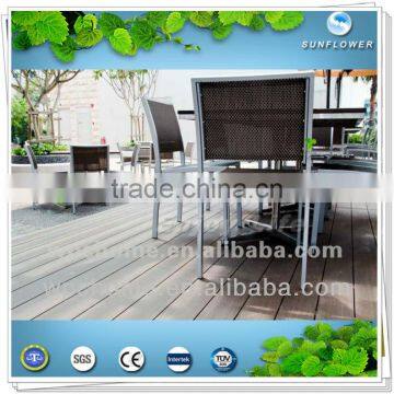 China high quality&eco-friendly indoor wpc floor wood plastic composite