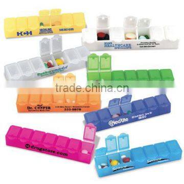 Plastic 7 day pill box