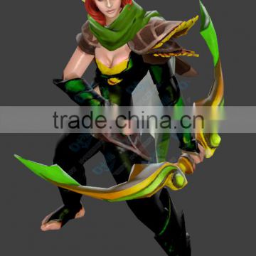 Guo hao custom hot toys resin dota2 toy model