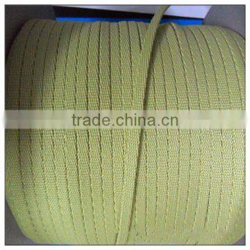 Good Quality Fireproof Kevlar Flat Rope 12*4mm Used for Tempering Furnace photo-3