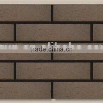 Thin decorative brick walls, interior houses made of recycled material