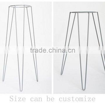 Wholesale Fancy Design Indoor Metal Iron Wire Flower Display Stand photo-2