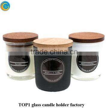 Custom Electroplate Rose Gold Candle Jar With Lid Glass Candle Cup photo-3