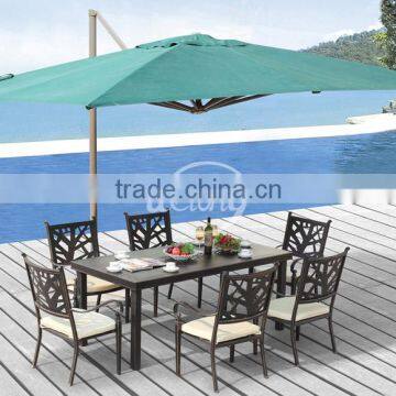 400*300cm Rectangle large patio roma roratable parasol outdoor umbrellas sun shade for car