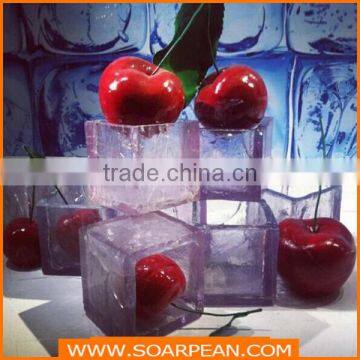 Window Display Props Marketing Promotional Special Clear Resin Ice Cubes