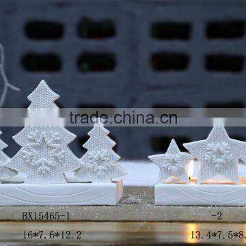 2016 Newest Ceramic White Tea Light Porcelain Candle Holders for House Decoration photo-2