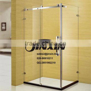 Guangzhou JINXIN 1200mm Sliding Glass Shower Doors With Toughened Safety Glass photo-2