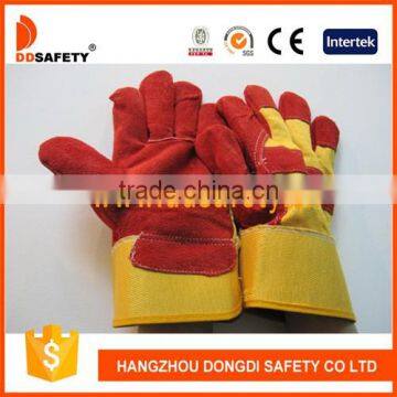 Cow Split Leather Safety Glove