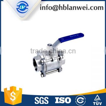 high quality cheap price lanwei m3 ball valve with BSP for water