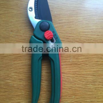 Professional carbon steel anvil hand pruner