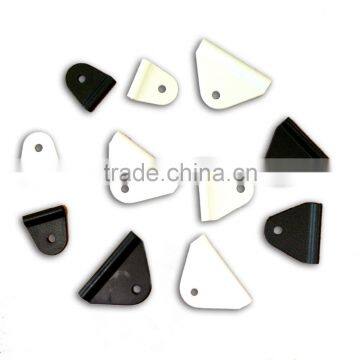 Black, White, Color, Plastic NYLON CHAFE, Chafe with holes