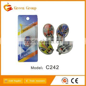Promotional Customized Golf Cap Clip With Chinese Element Marker photo-5