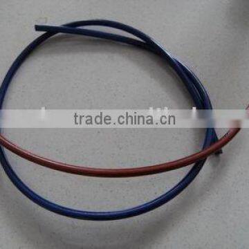 SS braided brake hose (Nylon or Teflon inner tube)