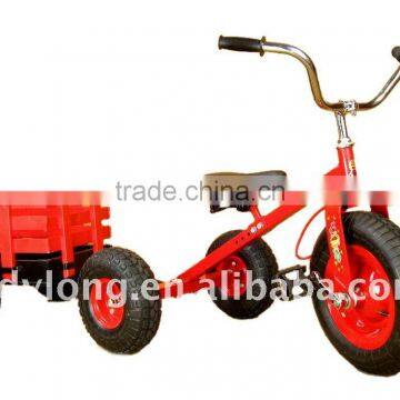 pedal tricycle go kart with trailer from manufacturer