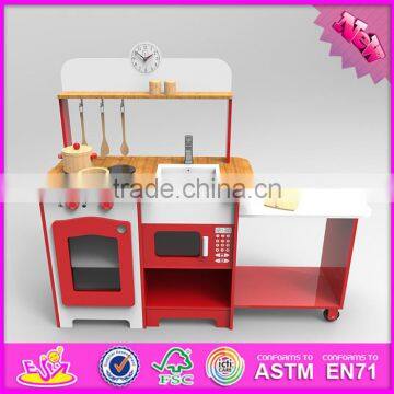 2016 New Design Home Play Multi-function Wooden Toddler Kitchen Set W10C248 photo-6