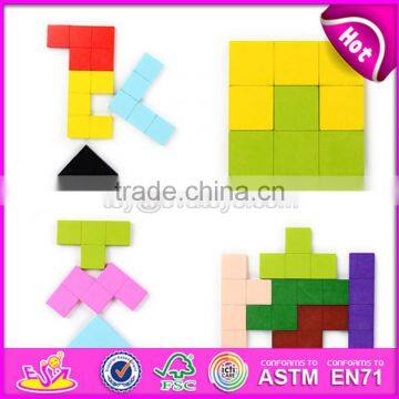 2017 Wholesale Best Educational Games Wooden Kids Puzzles W14A168