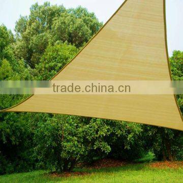 UV Outdoor Shade Sail Knit PE 5 x 5 x 5m Triangle