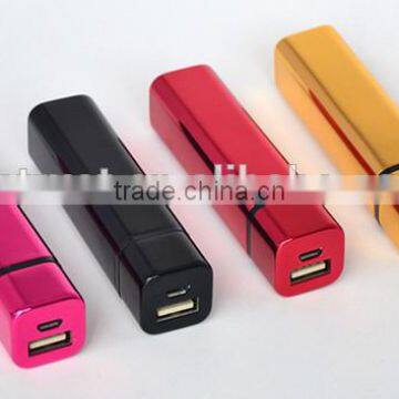 Fashion Design1800mAh Square Tube Power Bank Mobile Charger photo-2