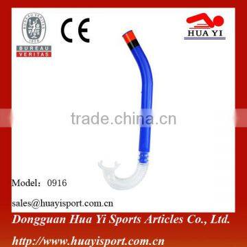 Comfortable underwate low volume durable swimming snorkel