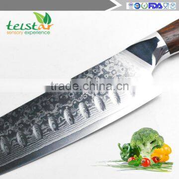 Santoku Knife VG10 Japanese Damascus 7-Inch Blade High Carbon Stainless Steel photo-2