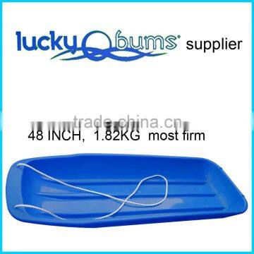 48-Inch, Blue High Quality Brand New Kids/Adult Winter Skiing Snow Sports Thicken Plastic Boards Sledge Pad Sled