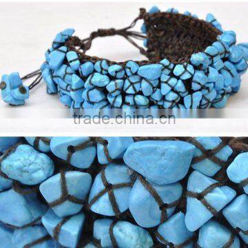 Avatar inspired bracelets jewellery - Turquoise Blue