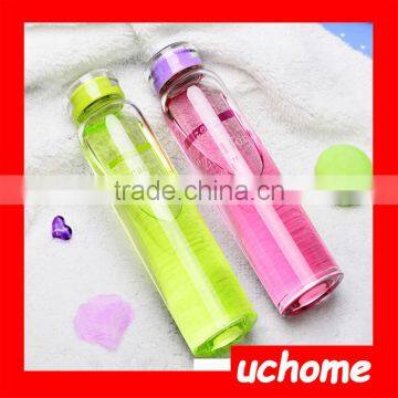 UCHOME Clear Empty Glass Water Bottles Sports Drinking Bottles Automotive Glass Bottles photo-3