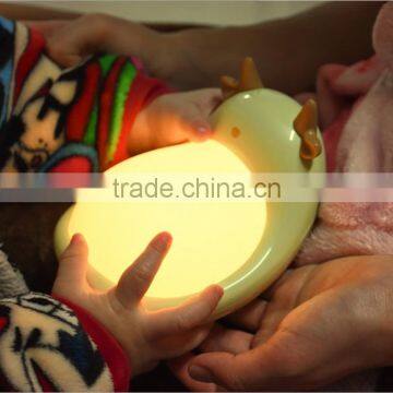 UCHOME Cute Wizard Colorful Led Energy Saving Touch Eye Lamps Feeding Bedding Warm Hearts Night Light photo-4