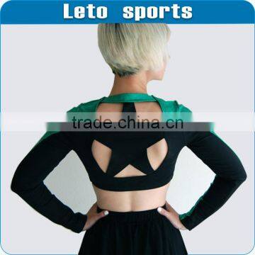 long sleeve cheerleading uniform