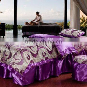 Beauty Salon/spa Cotton/polyester Single Bed Fitted Massage Table Sheet/cover photo-4