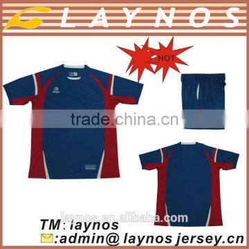 Wale fabric custom soccer jersey set
