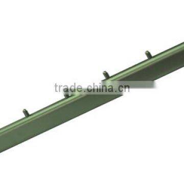 Chrome Satin 5-pin Metal Bracket Garment Apparel Hooks photo-2