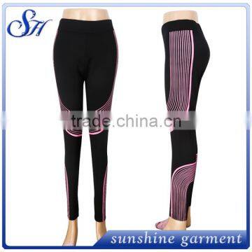 New Model Print Polyester Spandex Yoga Pants For Women photo-2
