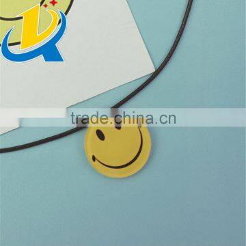 Wholesale Best Quality Black Rope Fashion Emoji Necklace photo-2