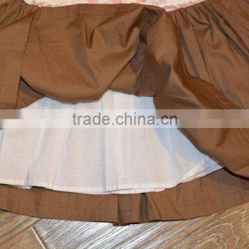 Pink&gray Girls Boutique Smocked Baby Dresses photo-4