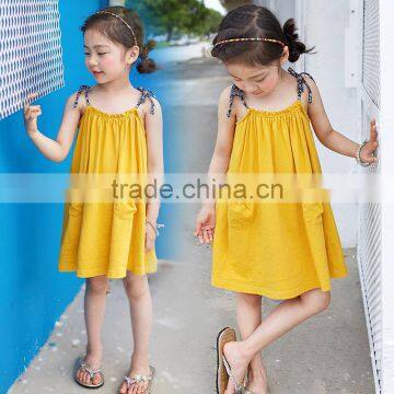 S17584A children new summer boutique kids dress patterns 2017