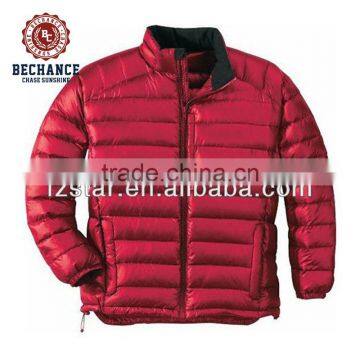 mens lightweight duck down jacket