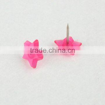 Mixed Color Transparent Thumbtack Star Shape Head Pin Customizable Pin photo-5