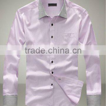 Fashion Business Men Formal Plain Shirts