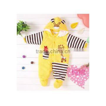 New styles yellow adult baby romper newborn baby jumpsuit baby winter romper baby animal romper baby clothes romper baby romper