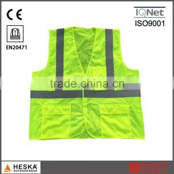 High visibility mens dress supplier wholesale safety protection vest