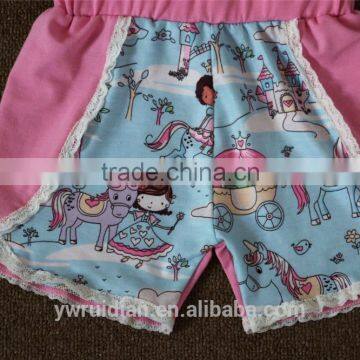 Yiwu City Suppliers Children Shorts Baby Frock Style Baby Girl Short Elastic Shorts for Summer photo-3