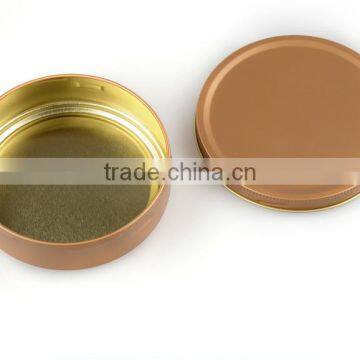 R18340H 80ml Round Tin Can Screw Top Sealed Snack Food Gifts Tin photo-2