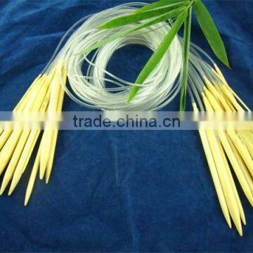 17 PCs 80cm Bamboo Circular Knitting Needles (UK Size 14 -000) photo-2