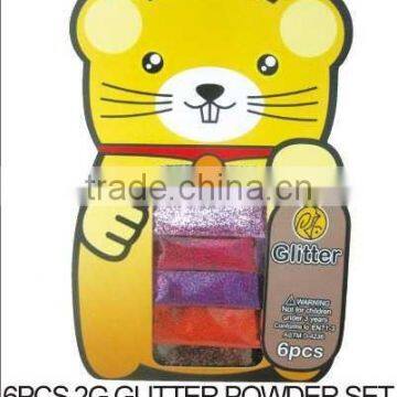 6 PCS 2G GLITTER POWDER photo-3