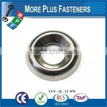 Made in Taiwan Steel Countersunk Stainless Steel Brass Steel Countersunk Finishing Washer photo-3